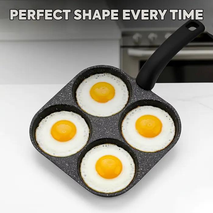 Poêle à œufs antiadhésive et polyvalente pour le petit-déjeuner