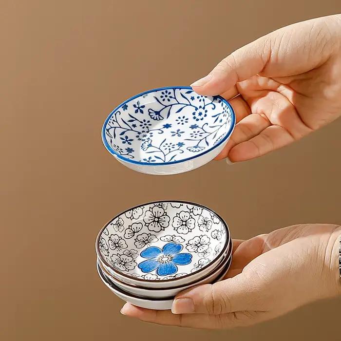 Mini assiette japonaise en céramique pour Barbecue