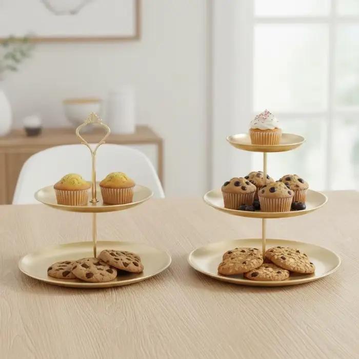 Support à gâteaux à 2 ou 3 niveaux