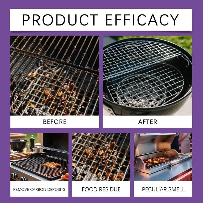 Nettoyant pour barbecue et poêle