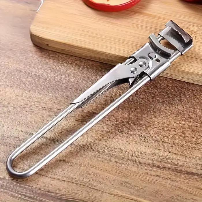 Outil multifonctionnel en acier inoxydable pour ouvrir bouteilles et canettes multifonction durable et élégant pour la maison et les occasions spéciales