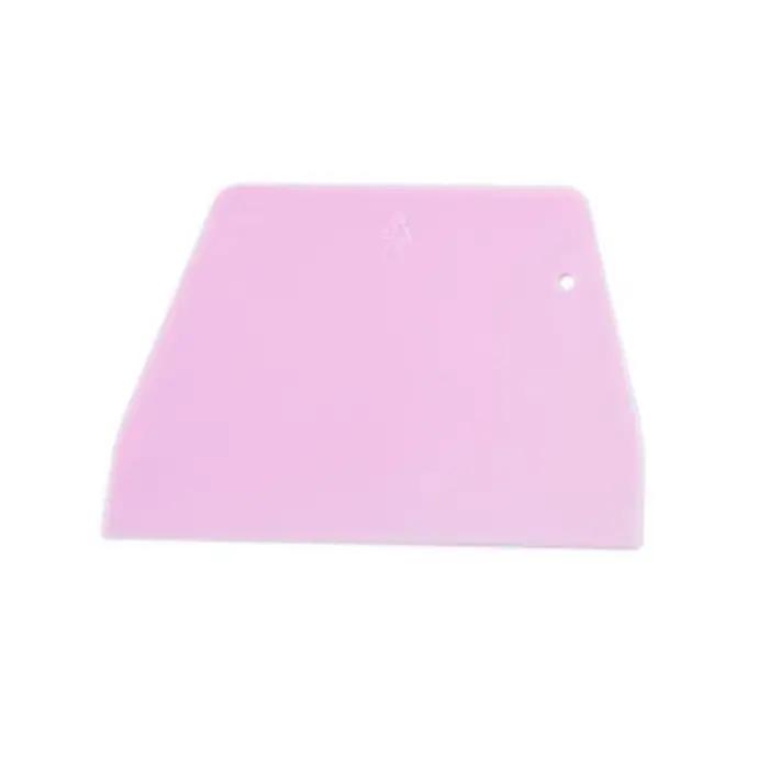 Coupe-pâtisserie spatules à gâteaux en plastique grattoir à pâte trapézoïdal pain Pizza Fondant outils couteau à beurre multiduty blanc ustensiles de cuisson sûrs