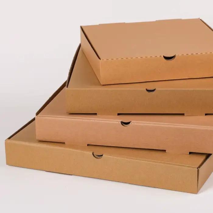 Boîtes d'emballage de Pizza ondulées