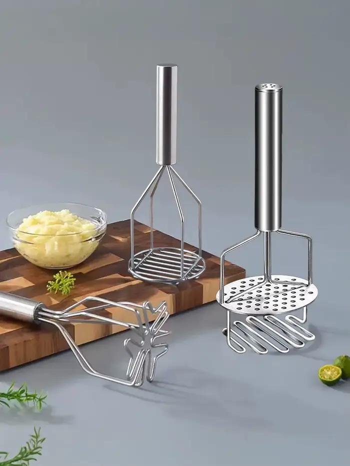 Broyeur de pommes de terre en acier inoxydable pour pommes de terre