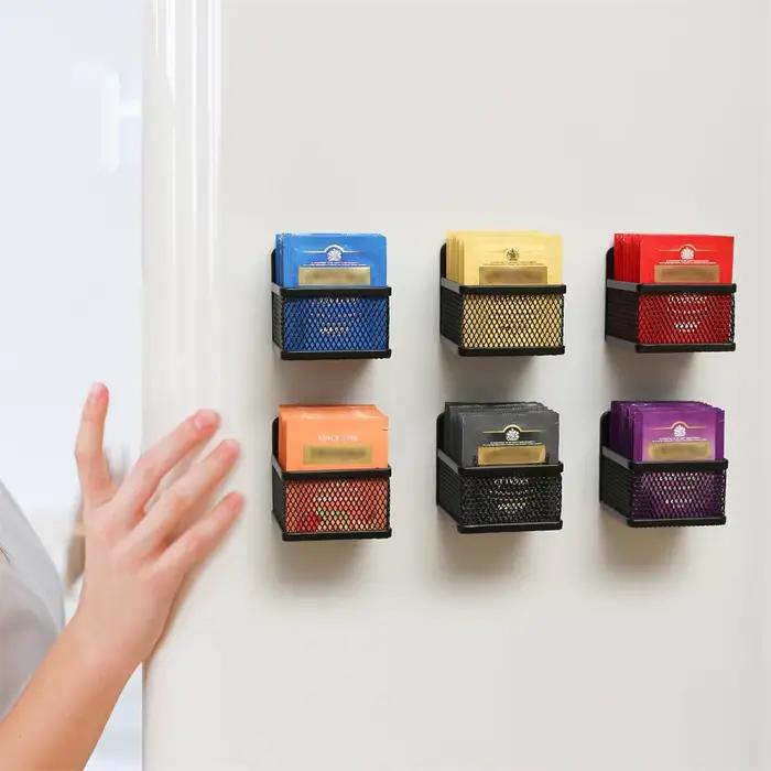Boîte de rangement de sachets de café et de thé, 1 pièce, support de sachets de thé peu encombrant, boîte de rangement de bureau, support de stockage de café et de sucre de thé