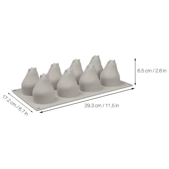 Moule à gâteau en silicone en forme de formage pour dessert français
