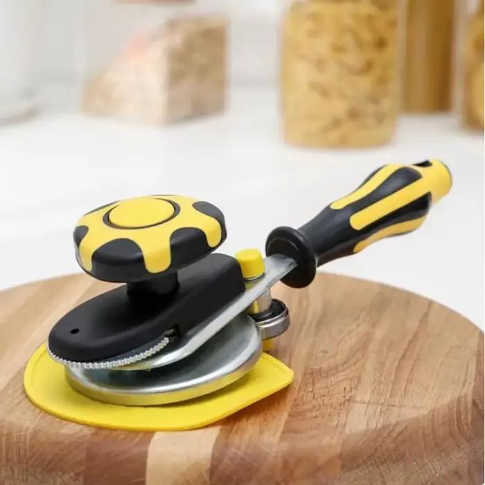 Outil de scellage de bocaux manuel sans effort pour la cuisine domestique, idéal pour la mise en conserve et le stockage alimentaire, compatible avec les bocaux en verre/plastique