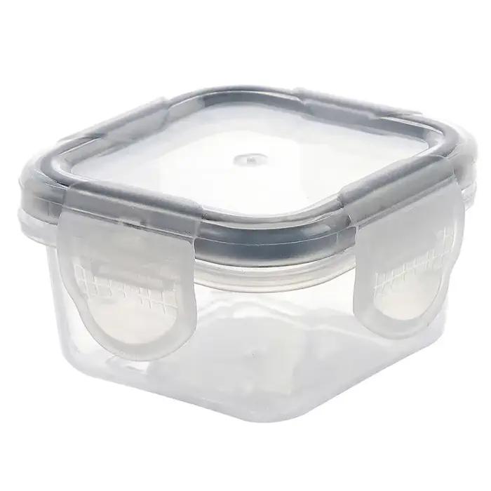 Boîte de rangement de cuisine carrée en plastique BPA-free multicolore pour rangement d'aliments, pilules et autres produits de la maison occassions spéciales