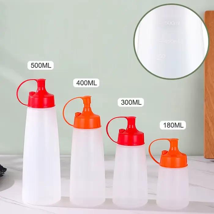 Bouteilles d'huile à condiments à presser