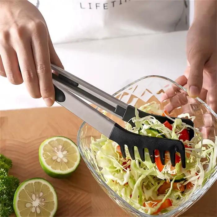 Pinces à Spaghetti en Silicone, nouilles, Clip alimentaire, cuillère à pâtes, passoire, séparateur de blanc d'œuf, cuillère de vidange, accessoires de cuisine