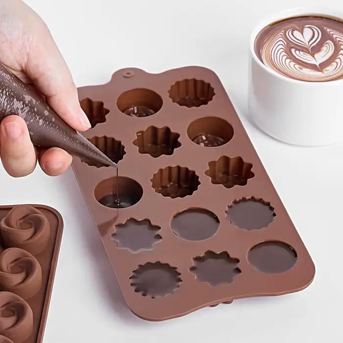 Moules en silicone antiadhésifs pour chocolat et bonbons occasion spéciale cadeau artisanat glaçons bombes graisseuses