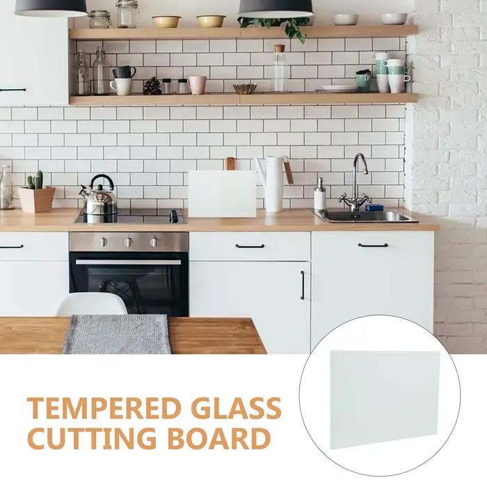 Planche à découper en verre trempé