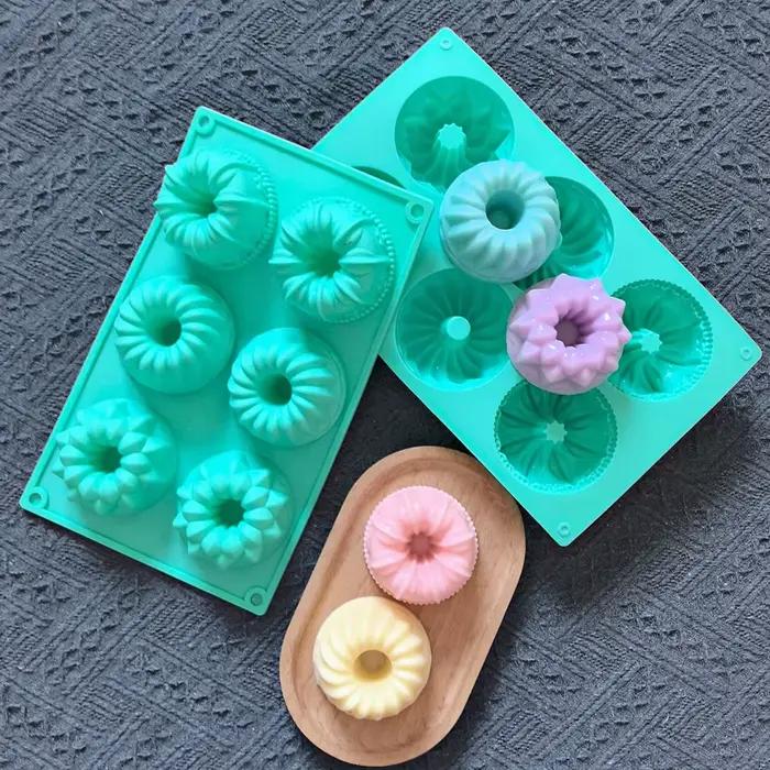 Plateau de cuisson de gâteaux en silicone en forme de Savaline