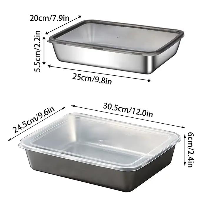 Moule à Tiramisu en acier inoxydable
