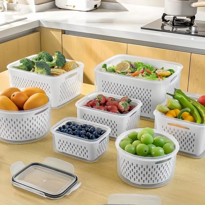 Conteneurs de stockage de fruits pour réfrigérateur