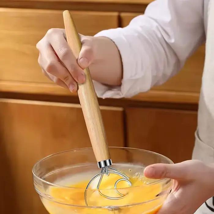Fouet à pâte danois en acier inoxydable