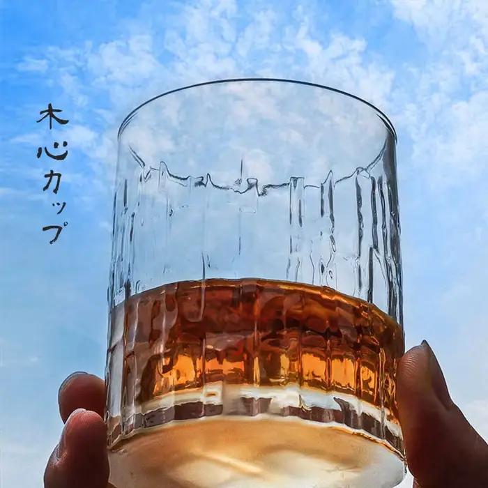 Verre à whisky japonais cristal sans plomb 925ml élégant pour accueil et occasions spéciales noir