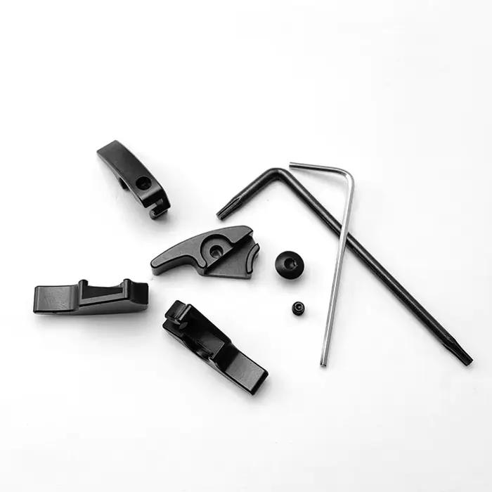 Couteau pliant en aluminium, 6 Types, vis à bouton-poussoir, crochet rapide pour Spyderco C81 Paramilitary2 PARA3 C10 C11 C41 C101 Yojimbo