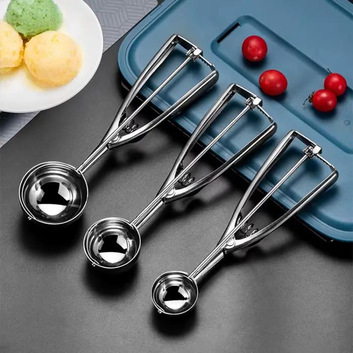 Moule à glaçons multi-styles en acier inoxydable, pelle à boules, moule à glaçons fait à la main, démoulage facile, accessoires de cuisine, bac à glaçons