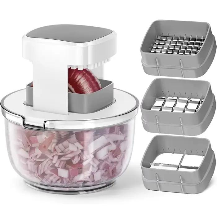 Hachoir à légumes multifonctionnel 3-en-1 LMETJMA