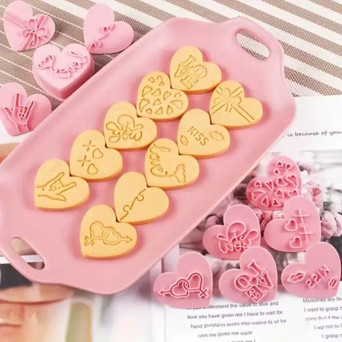 Emporte-pièces en forme de cœur pour la saint-valentin
