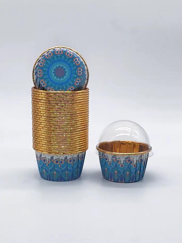 Gobelets de cuisson jetables, gobelets à cupcakes en papier résistant à la chaleur, outil de cuisson, parfaits pour les mariages et les fêtes d'anniversaire, 50 pièces