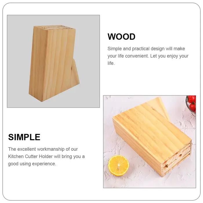 Porte-coupe en bois, Design Simple, support à ustensiles de cuisine pour ciseaux, coupe-ciseaux, rangement, organisateur de maison, support d'outils de cuisine