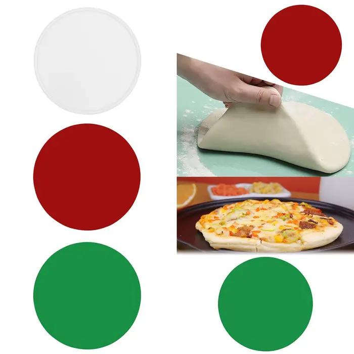 Couteau à pizza réutilisable en silicone de 13 pouces