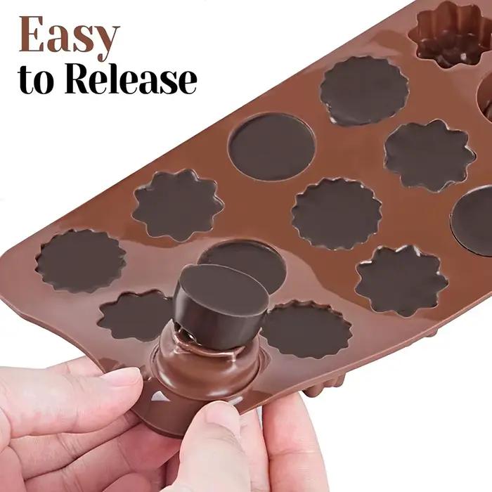 Moules en silicone antiadhésifs pour chocolat et bonbons occasion spéciale cadeau artisanat glaçons bombes graisseuses