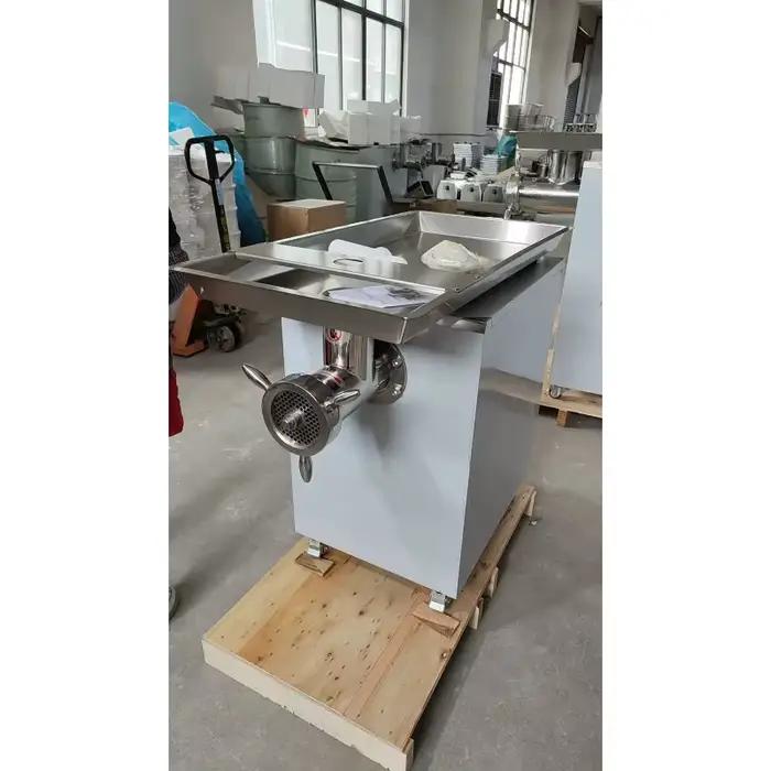 Système de hachoir à viande électrique professionnel multifonctionnel pour transformation rapide de la viande congelée haute capacité occassions spéciales restaurants boucheries cuisines familiales
