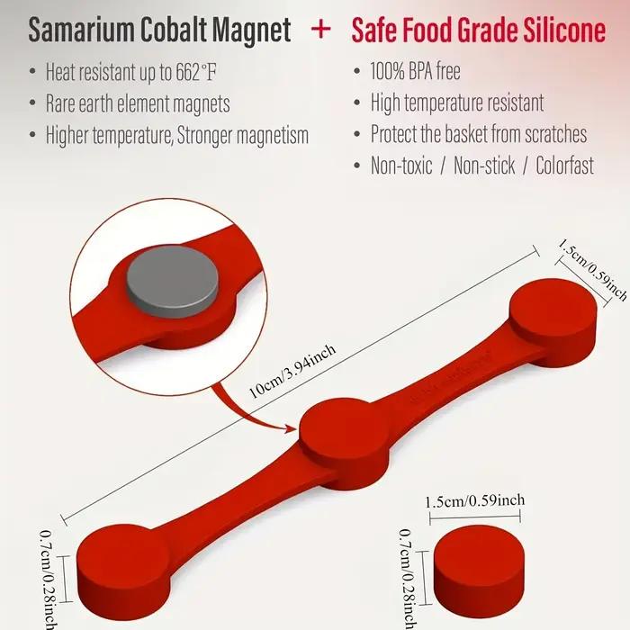 Boucle en silicone magnétique pour friteuse à air