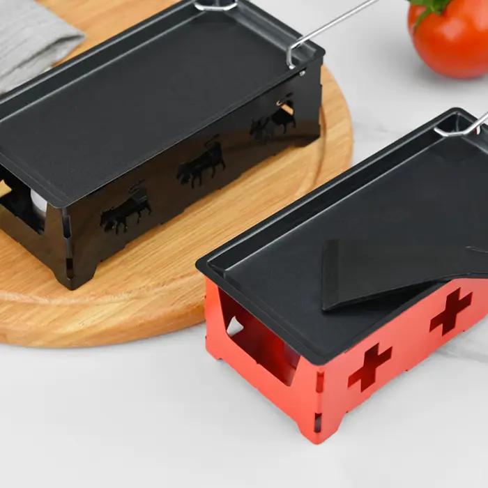 Ensemble de gril à Raclette antiadhésif