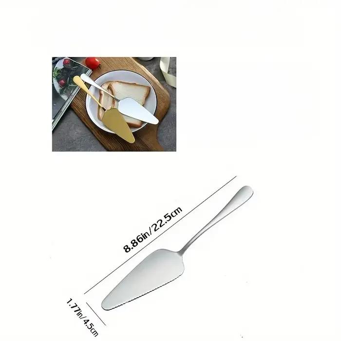 Spatule à gâteau en acier inoxydable de qualité supérieure