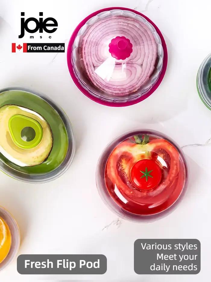 Conteneur de conservation de fruits et légumes VISMOORE en plastique sans BPA pour réfrigérateur design moderne occasions spéciales