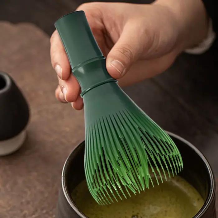 Fouet à matcha de qualité alimentaire, réutilisable, pour mélanger et agiter la poudre de thé matcha