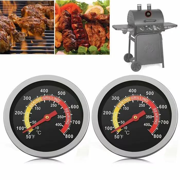 Thermomètre pour Barbecue, jauge de température pour gril de fumeur, jauge de température pour four 10 ~ 400 ℃   BBQ cuisson alimentaire sonde gril four outils de cuisine