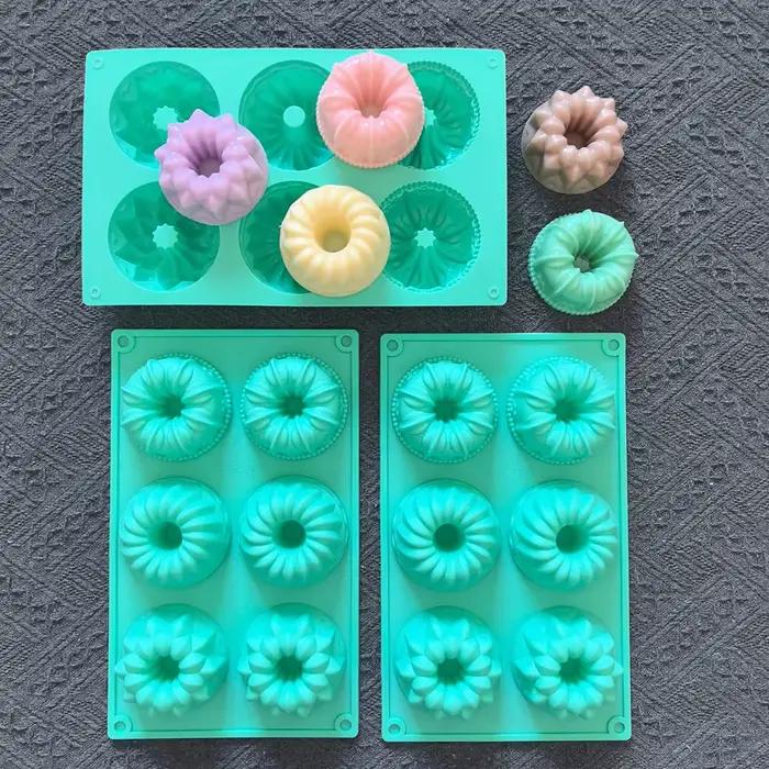 Plateau de cuisson de gâteaux en silicone en forme de Savaline