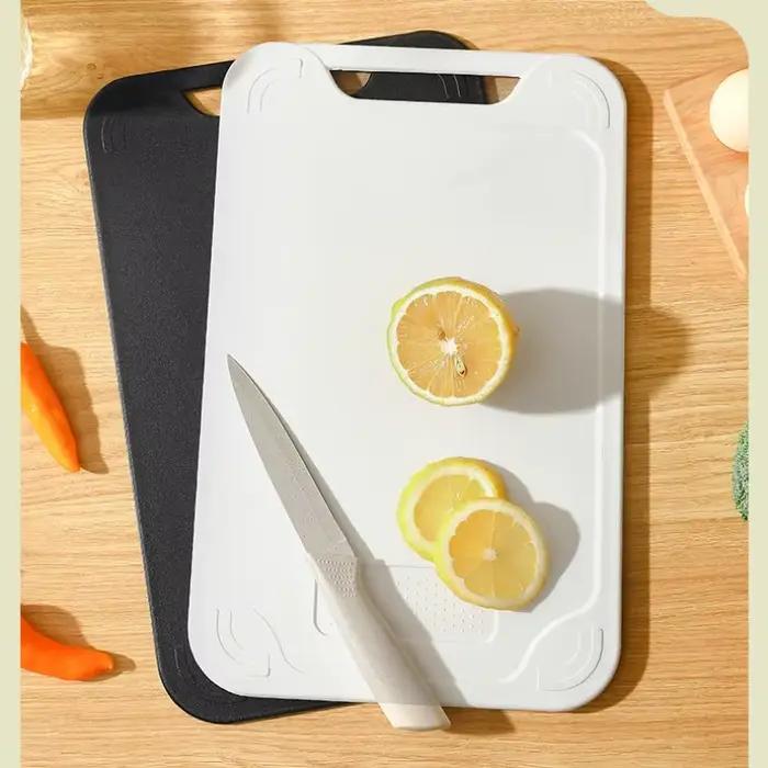 Planche à découper de Classification domestique, ensemble de planches à découper de cuisine multifonctions simples et épaisses en PP, 1/4 pièces