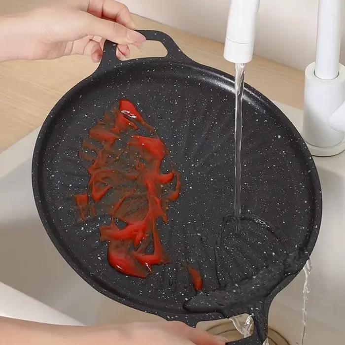 Plaque de cuisson antiadhésive pour cuisinière à induction - 28cm/32cm/34cm/38cm