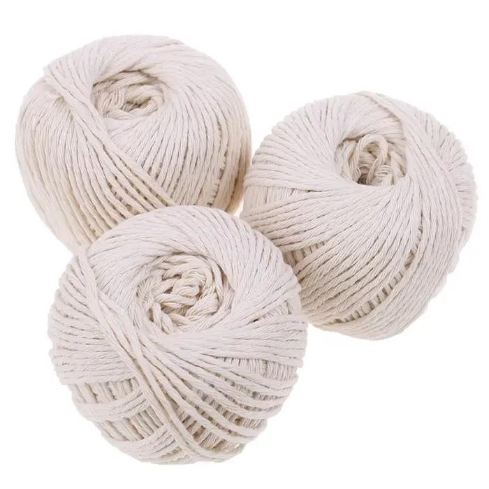 Multicolore 70/75M boucher coton ficelle cuisine viande dinde Barbecue cordes viande saucisse cravate corde cordon emballage Zongzi fil