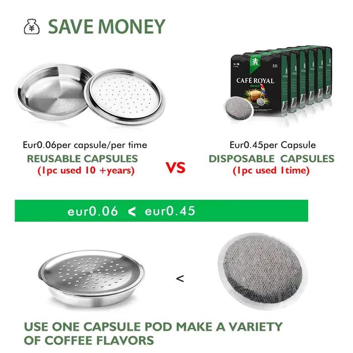 Reusable Coffee Capsule For Philips Senseo System