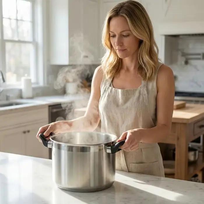 Poignées latérales durables noires pour pot, design anti-brûlure, poignée pour autocuiseur, pour la cuisine