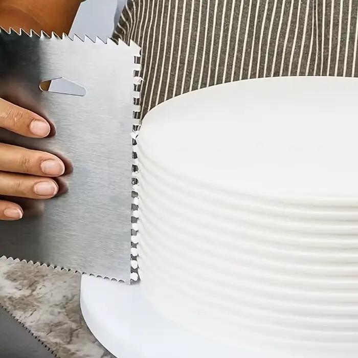 Grattoir à gâteaux en acier inoxydable