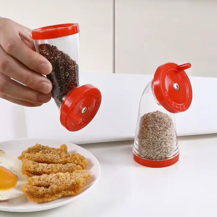 Broyeur de graines de sésame, distributeur de graines de sésame de 75ml, outil de broyage de graines de cuisine multifonctionnel, moulin à sésame manuel pour la cuisine