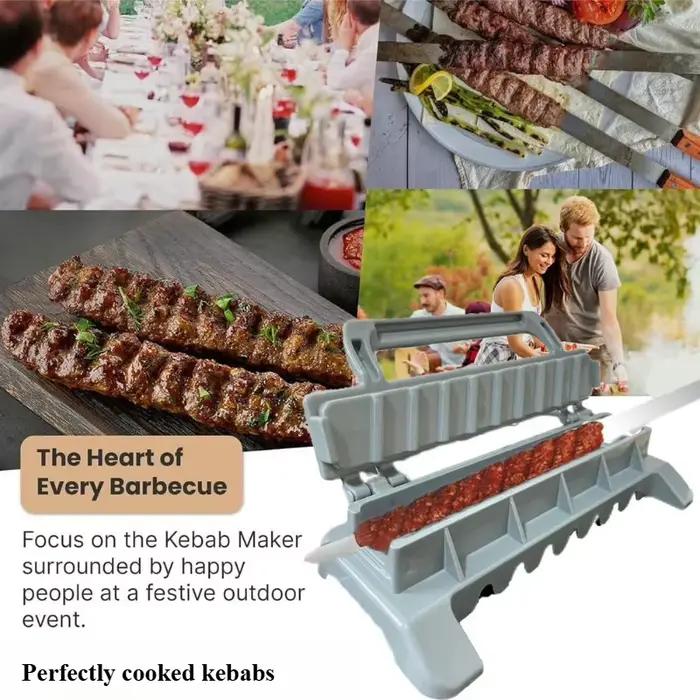 Outil de brochette rapide pour kebabs maison