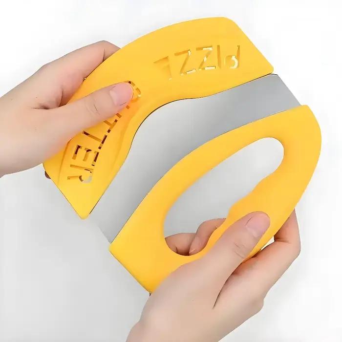 Coupe-Pizza en acier inoxydable avec couvercle
