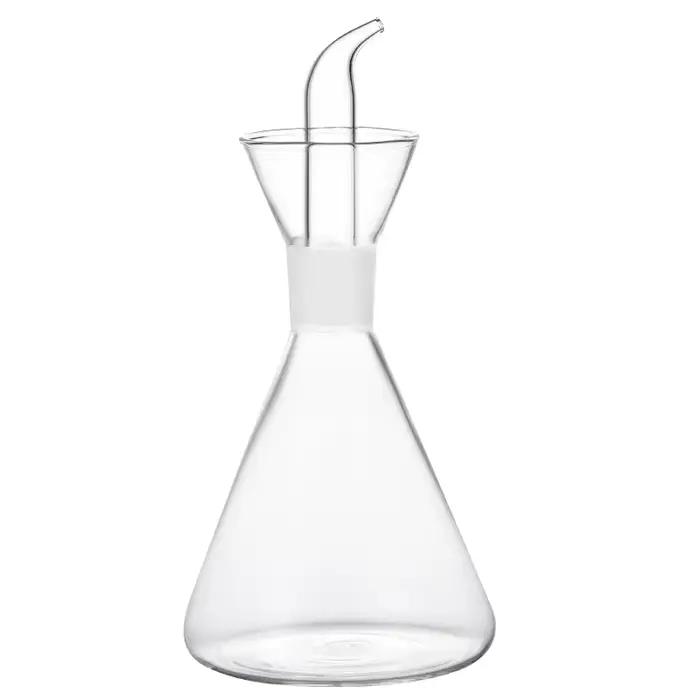 Bouteille d'huile en verre Transparent