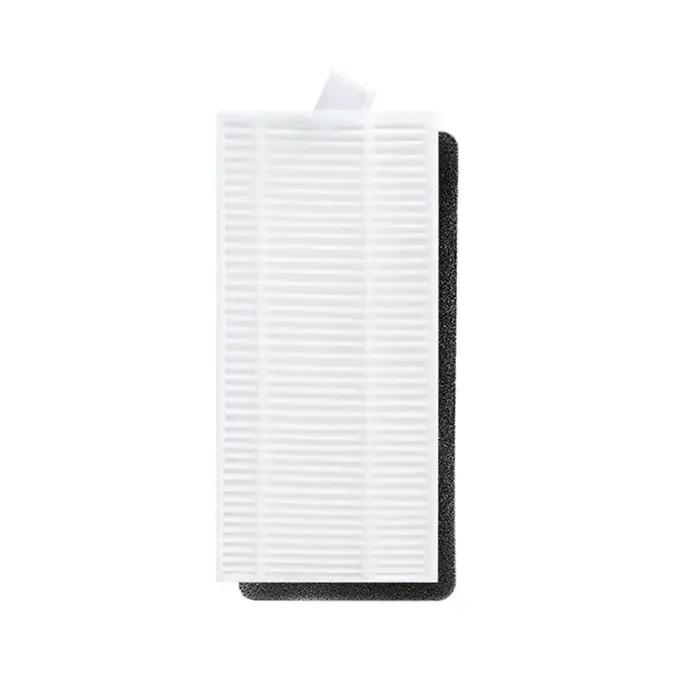 Kit d'accessoires compatible avec ABIR R30 Aspirateur Robot Brosse latérale Filtre HEPA Chiffon de balai Sac à poussière Pièces de rechange
