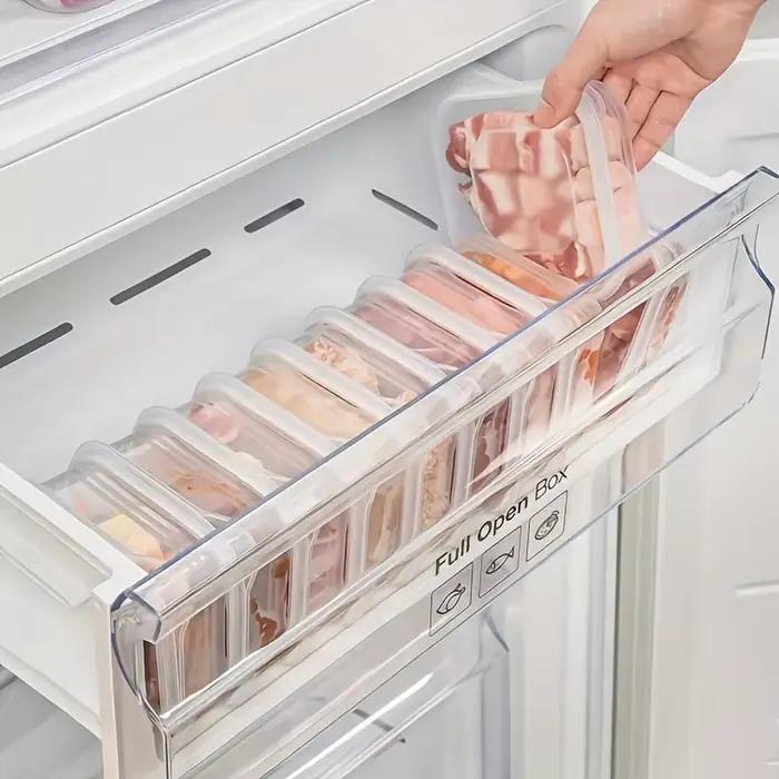 Conteneur de stockage rapide de viande et de légumes surgelés