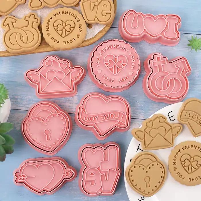 Emporte-pièces en forme de cœur pour la saint-valentin